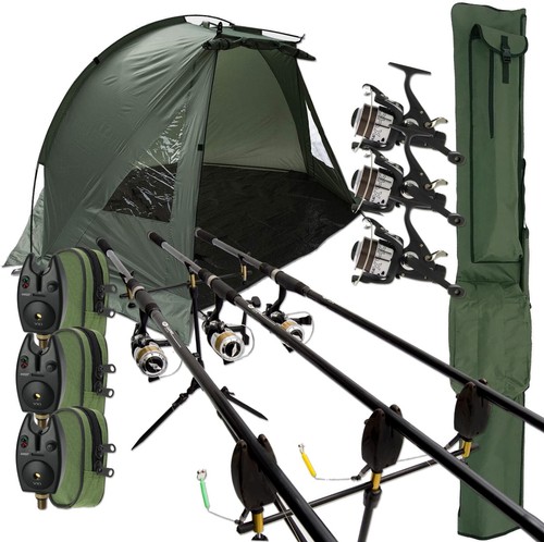 Set carp fishing - 3, canne