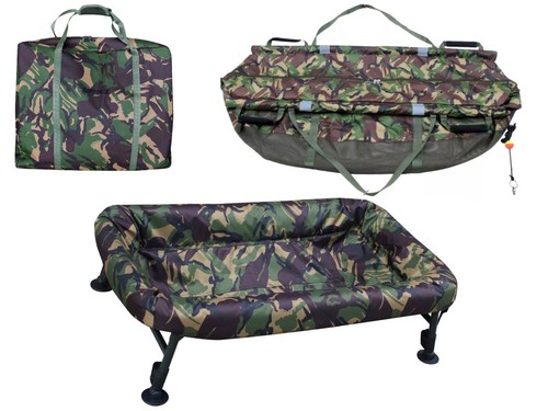 Camo carp cradle retainer - camo,