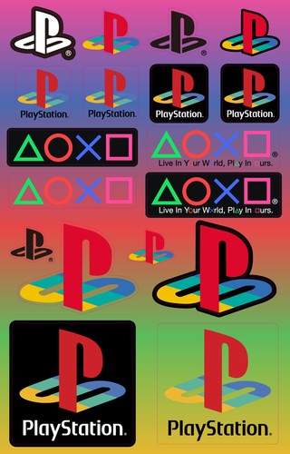 Playstation stickers