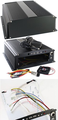 Case voompc mini itx carpc - voompc-1b,