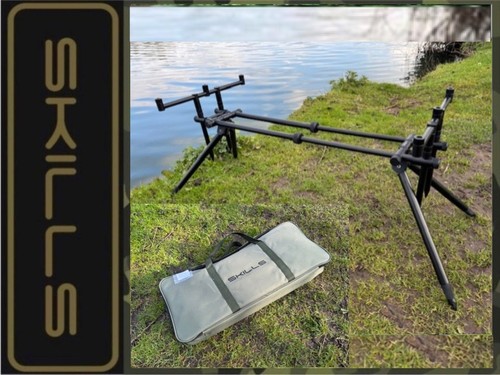 Carp fishing canne pod - fishing, nero